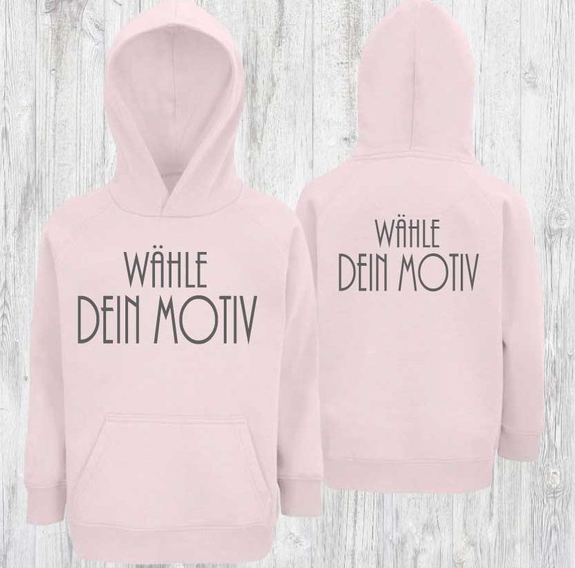 KINDER HOODIES 5 FARBEN CREATTEXTIL